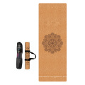 Yugland Wholesale Taille personnalisée Mat de yoga Eco Impression personnalisée Cork Yoga Mats Natural Organic Natural